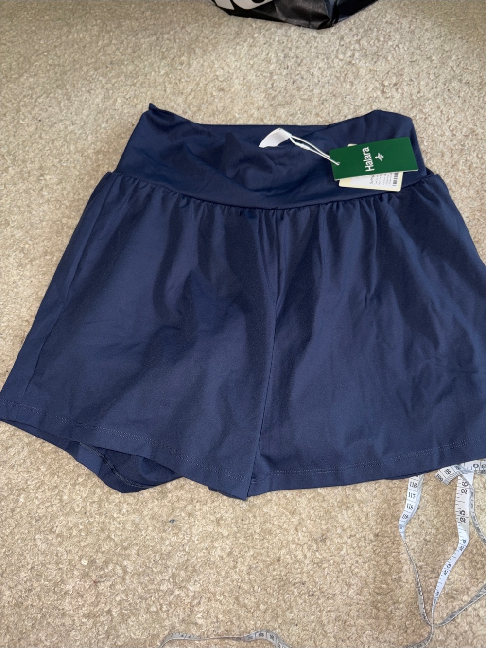 Halara softlyzero super high waisted yoga shorts - Picture 9 of 13
